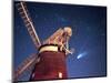 Hale Bopp Comet in Sky Over Thaxted Essex-null-Mounted Photographic Print