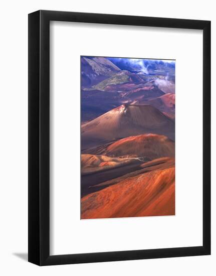 Haleakala Alien World Hawaii Maui-Vincent James-Framed Photographic Print