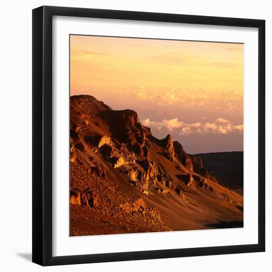 Haleakala Crater, Haleakala National Park, Maui, Hawaii, USA-Wes Walker-Framed Photographic Print