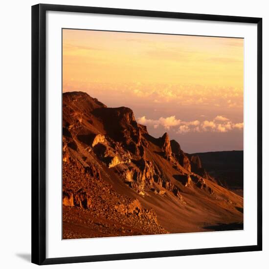 Haleakala Crater, Haleakala National Park, Maui, Hawaii, USA-Wes Walker-Framed Photographic Print