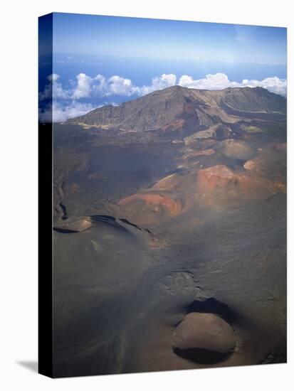 Haleakala Volcano Crater-Guido Cozzi-Stretched Canvas