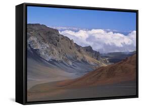 Haleakala Volcano Crater-Guido Cozzi-Framed Stretched Canvas