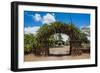 Haleiwa Church in Haleiwa, North Shore Oahu, Hawaii, United States of America, Pacific-Michael-Framed Photographic Print