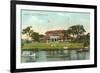 Haleiwa Hotel, Oahu, Hawaii-null-Framed Premium Giclee Print