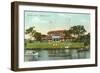 Haleiwa Hotel, Oahu, Hawaii-null-Framed Art Print