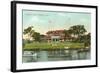 Haleiwa Hotel, Oahu, Hawaii-null-Framed Art Print