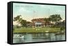 Haleiwa Hotel, Oahu, Hawaii-null-Framed Stretched Canvas