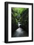 Halerbach - Haupeschbach, a Small Stream Flowing Past Moss Covered Rocks in Forest, Luxembourg-Tønning-Framed Photographic Print