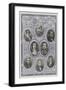 Half a Century of Personal Change, Leaders of England in 1842-null-Framed Giclee Print