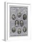 Half a Century of Personal Change, Leaders of England in 1842-null-Framed Giclee Print