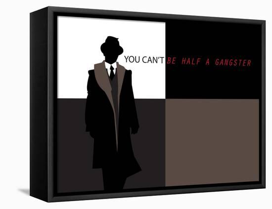 Half a Gangster 1-null-Framed Stretched Canvas