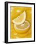 Half a Grapefruit and a Wedge of Grapefruit-Michael Meisen-Framed Photographic Print