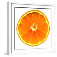 Half a Mandarin Orange-Steven Morris-Framed Photographic Print