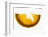 Half a Slice of Orange, Backlit-Foodcollection-Framed Photographic Print