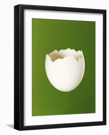 Half a White Egg Shell-Bodo A^ Schieren-Framed Photographic Print
