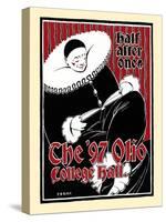 Half after One, the '97 Olio College Hall-Elisha Brown Bird-Stretched Canvas