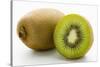 Half and Whole Kiwi Fruit-Greg Elms-Stretched Canvas