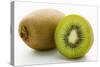 Half and Whole Kiwi Fruit-Greg Elms-Stretched Canvas