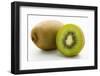 Half and Whole Kiwi Fruit-Greg Elms-Framed Photographic Print