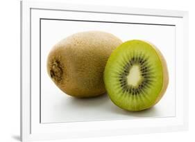 Half and Whole Kiwi Fruit-Greg Elms-Framed Photographic Print