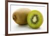 Half and Whole Kiwi Fruit-Greg Elms-Framed Photographic Print