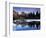 Half Dome Above River and Winter Snow, Yosemite National Park, California, USA-David Welling-Framed Premium Photographic Print
