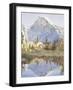 Half Dome and Mirror Lake, 1921-Gunnar Widforss-Framed Giclee Print