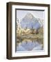 Half Dome and Mirror Lake, 1921-Gunnar Widforss-Framed Giclee Print