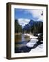 Half Dome and the Merced River in Winter-Gerald French-Framed Photographic Print