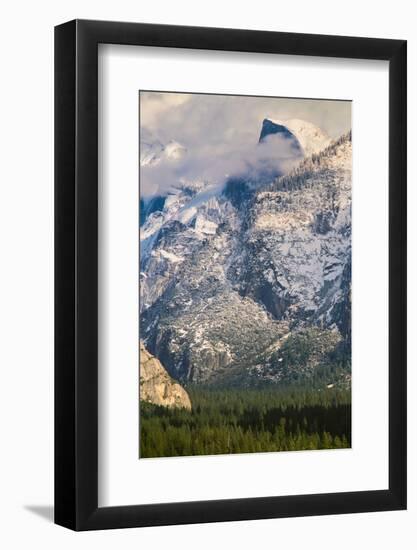 Half Dome and Valley, Yosemite National Park, California-Zandria Muench Beraldo-Framed Photographic Print