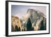 Half Dome and Wispy Clouds in Late Afternoon, Yosemite Valley-Vincent James-Framed Photographic Print