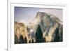 Half Dome and Wispy Clouds in Late Afternoon, Yosemite Valley-Vincent James-Framed Photographic Print