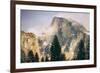 Half Dome and Wispy Clouds in Late Afternoon, Yosemite Valley-Vincent James-Framed Photographic Print