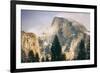 Half Dome and Wispy Clouds in Late Afternoon, Yosemite Valley-Vincent James-Framed Photographic Print