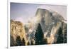 Half Dome and Wispy Clouds in Late Afternoon, Yosemite Valley-Vincent James-Framed Photographic Print