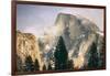 Half Dome and Wispy Clouds in Late Afternoon, Yosemite Valley-Vincent James-Framed Photographic Print