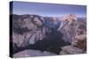 Half Dome and Yosemite Valley from Glacier Point, Yosemite National Park, California-Adam Burton-Stretched Canvas