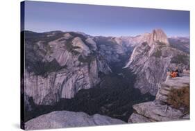 Half Dome and Yosemite Valley from Glacier Point, Yosemite National Park, California-Adam Burton-Stretched Canvas