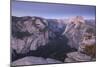 Half Dome and Yosemite Valley from Glacier Point, Yosemite National Park, California-Adam Burton-Mounted Photographic Print