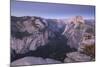 Half Dome and Yosemite Valley from Glacier Point, Yosemite National Park, California-Adam Burton-Mounted Photographic Print