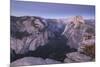 Half Dome and Yosemite Valley from Glacier Point, Yosemite National Park, California-Adam Burton-Mounted Photographic Print