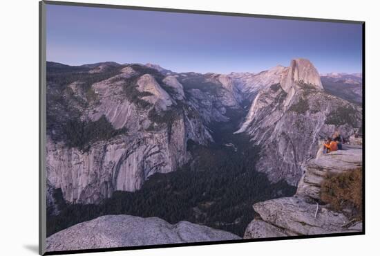 Half Dome and Yosemite Valley from Glacier Point, Yosemite National Park, California-Adam Burton-Mounted Photographic Print