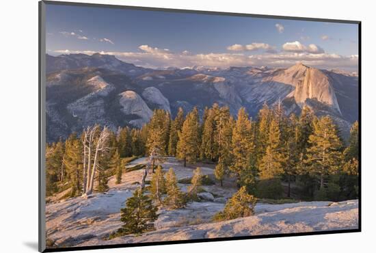 Half Dome and Yosemite Valley from Sentinel Dome, Yosemite National Park, California, USA. Spring (-Adam Burton-Mounted Photographic Print