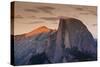 Half Dome at Sunset in Yosemite National Park in California's Sierra Nevada Mountain Range-Sergio Ballivian-Stretched Canvas