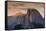 Half Dome at Sunset in Yosemite National Park in California's Sierra Nevada Mountain Range-Sergio Ballivian-Framed Stretched Canvas