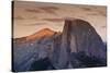 Half Dome at Sunset in Yosemite National Park in California's Sierra Nevada Mountain Range-Sergio Ballivian-Stretched Canvas