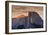 Half Dome at Sunset in Yosemite National Park in California's Sierra Nevada Mountain Range-Sergio Ballivian-Framed Photographic Print