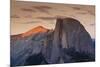 Half Dome at Sunset in Yosemite National Park in California's Sierra Nevada Mountain Range-Sergio Ballivian-Mounted Photographic Print