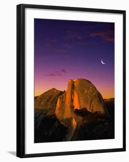 Half Dome at Twilight-Bill Ross-Framed Premium Photographic Print