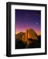 Half Dome at Twilight-Bill Ross-Framed Photographic Print